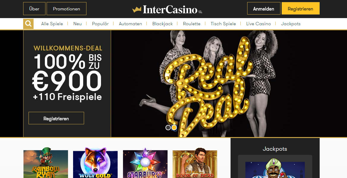 intercasino screenshot