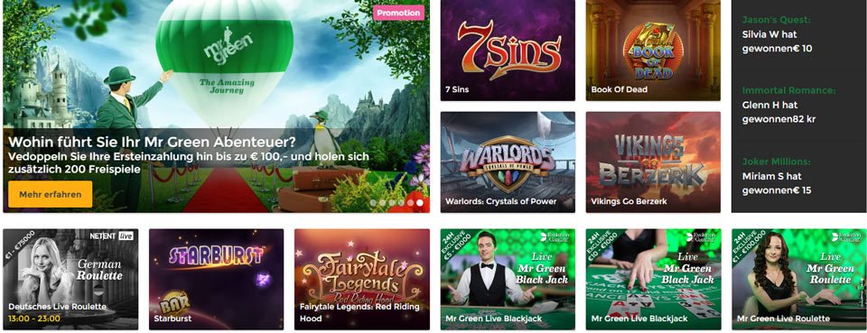 mr-green-casino screenshot