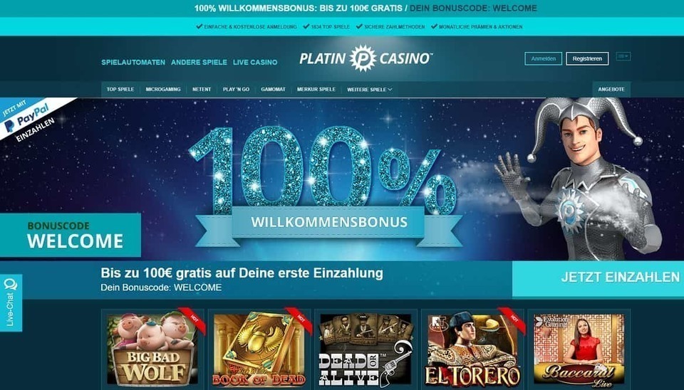 platin-casino screenshot